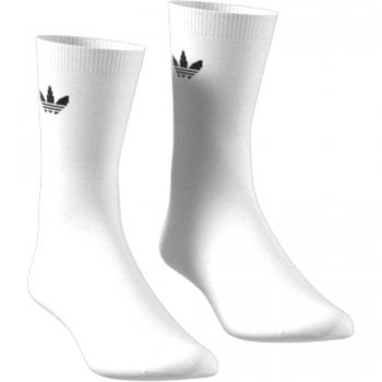 adidas Thin TREF Crew Calcetines, Unisex niños, Blanco/Negro, 31/34