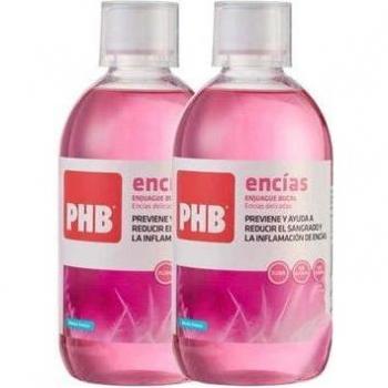 PHB Duplo Enjuague Encías 2X500 ml