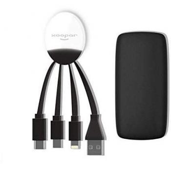 Xoopar Weekender batería Externa Universal Negro