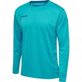 Camiseta de Manga Larga Hummel Authentic Poly para Niños, Color: Bluebird, Talla: 176