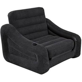 Intex 68565NP - Sillón hinchable cama individual 107 x 221 x 66 cm