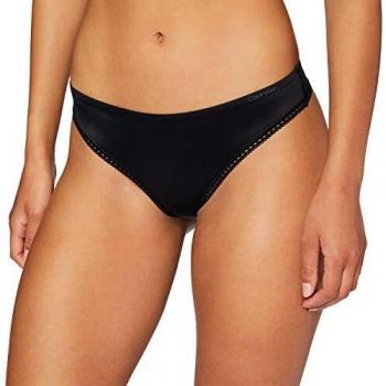Calvin Klein Thong, Tanga para Mujer, Negro
