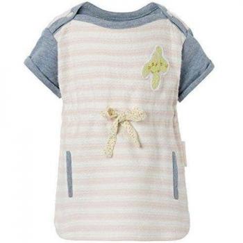 Noppies G Dress ss Mya stripe-vestido Bebé-Niños    Rosa