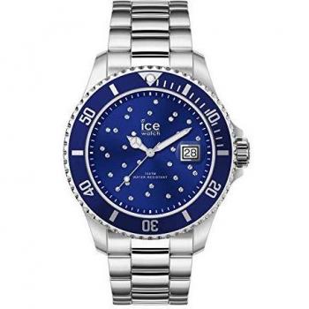 Ice-Watch - ICE steel Blue cosmos silver - Reloj soldi para Mujer con Correa de metal - 016773