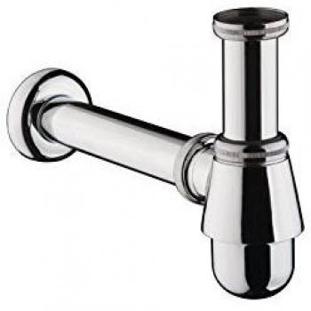 Hansgrohe 55213000 Sifón de botella para bidé, Cromo