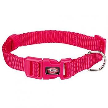 Collar Trixie New Premium Fucsia para Perros - Tamaño XS-S, 22-35 cm de Contorno de Cuello