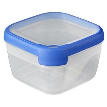 CURVER Bote hermético Cuadrado 1,2L Grand Chef, Azul, 13x13x7.3 cm