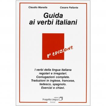 Guida ai Verbi Italiani - Libro de referencia sobre verbos italianos, autor Claudio Manella, publicado en 1998