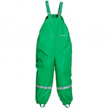 Pantalón BMS SoftSkin, peto para lluvia verde 116 cm