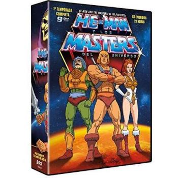 He-Man y los Masters del Universo Temporada 1 Pack 9 DVDs 1983 He-Man and the Masters of the Universe Season 1