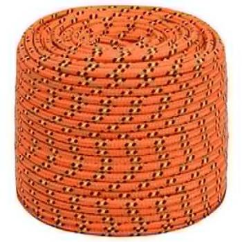 Cuerda de barco polipropileno naranja 6 mm 500 m