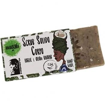 Jabón Exfoliante Sólido para el Cuerpo con Aceite de Baobab, 100 g
