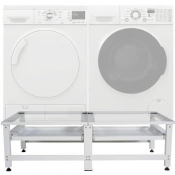Soporte para Lavadora Tampa I Doble con Estante y Cajones