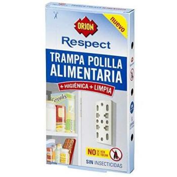 Orion Trampa para Polillas de los Alimentos, Sin insecticidas, Higiénica y Limpia - 1 Unidad