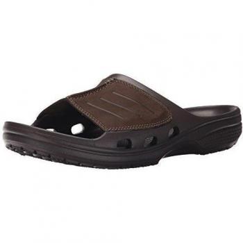 Crocs 203294 Chanclas, Hombre, Marrón