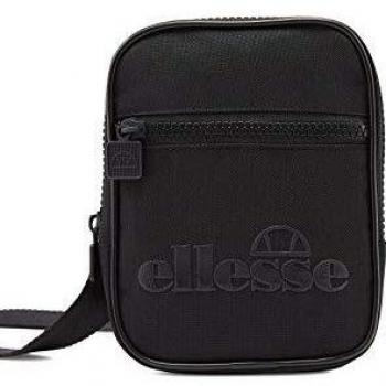 Ellesse Templeton Small Item Bag Bandolera, Unisex Adulto, Black Mono, Talla Única
