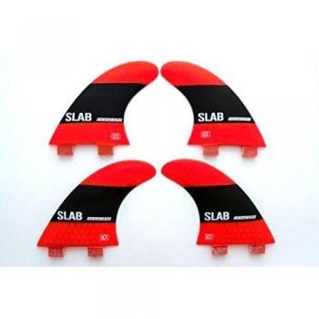 Slab-surf fins quad hexacore Orange