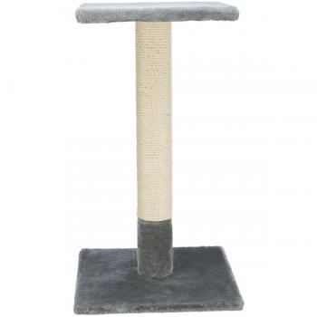 Poste Rascador para Gatos Trixie Baena, 69 cm, Gris Medio, Sisal y Plush