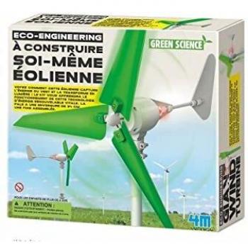 Kit educativo para construir una eólica sin batería - A partir de 5 años - Ciencia Verde