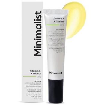 Vitamin K + Retinal 01% Eye Cream for Dark Circles and Fine Lines - 14g