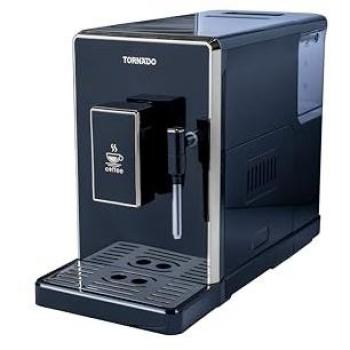 Cafetera Superautomática TORNADO TCM-9008A-GS con Molinillo Integrado y Espumador de Leche, 15 Bar, Capacidad de 1.25 Litros