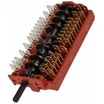 Interruptor de horno original C00196055 para cocinas Hotpoint, Ariston, Indesit y Creda