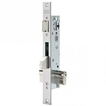 Tesa Assa Abloy 2210E353AI Cerradura Monopunto De Palanca Deslizante Para Perfiles Metálicos Para Perfiles Metálicos Inoxidable Entrada 35 mm 2210E