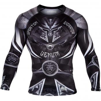 VENUM Gladiator 3.0 Rashguard de Mangas Largas, Hombre, Negro, XXL