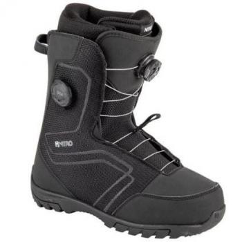 Nitro Botas De Snowboard Sentinel Boa (negro verdadero) hombre