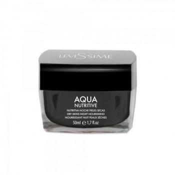 Levissime Aqua Nutritive 50ml - Crema Hidratante para Piel Seca con Ácido Hialurónico y Manteca de Moringa, Ideal para hidratación profunda, textura ligera, formulación nutritiva,