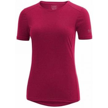 Gore Running Wear Essential - Camiseta manga larga para mujer, color rosa, talla L