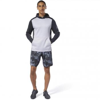 Reebok Wor Board Short-AOP Pantalón Corto, Hombre, Negro, XS