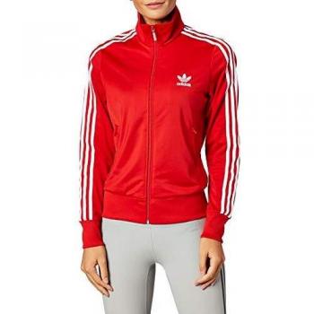 Adidas Women's FIREBIRD TT Sweatshirt, Scarlet, UK 8