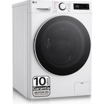Lavadora LG F4WR6011A0W de Carga Frontal, 11 kg, 1400 rpm, con Función Vapor, Color Blanco