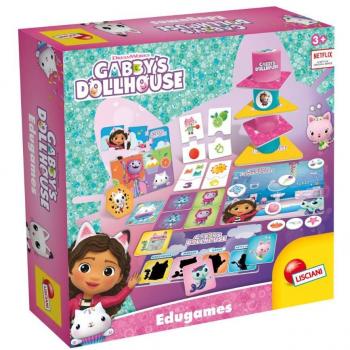 Juego Educativo Gabby's Dollhouse - Lisciani Giochi - Aventura en su Casa Mágica