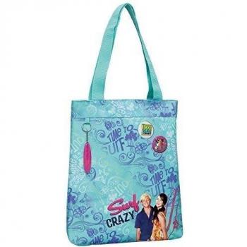 Disney Teen Beach Movie Bolso Bandolera, 6 Litros, Color Azul