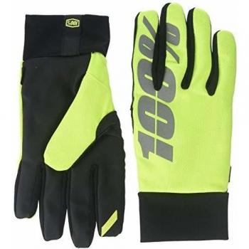 Guantes de Invierno para Hombre 100% Hydromatic WP Amarillo y Negro