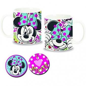 Set taza + imanes Minnie Disney