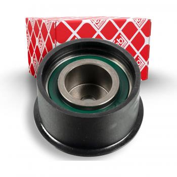 FEBI BILSTEIN Polea de deflexión/guía para correa V-ribbed 03856, compatible con OPEL Frontera, Astra, Antara, Kadett, Vectra, Calibra,