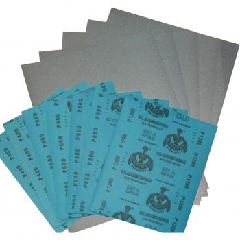 5 hojas Wet & Dry Papel de lija. Grano 1500
