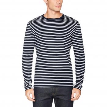 SELECTED HOMME Shhfavorite Ls Tee, Camisa Manga Larga para Hombre, Multicolor