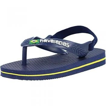 Havaianas Baby Brasil Logo II Flip-Flops - Navy Blue