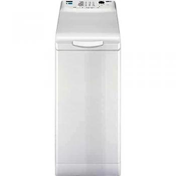 Zanussi ZWQ61235CI Lavadora de Libre Instalación, Carga Superior, 6 Kg / 1200 rpm, 8 Programas, Programa Rápido en 30 minutos, Inicio Diferido, Autoposicionamiento Tambor, Blanca, D