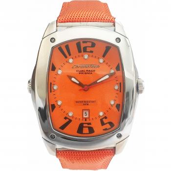 Chronotech Unisex Reversible Watch CT7696M-04 (42mm) Orange