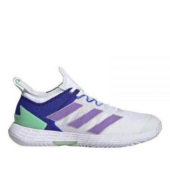 Adidas Adizero Ubersonic 4 Zapatilla de Tenis para Todas las Superficies Mujeres - Blanco, Morado, Hq8390