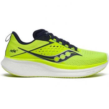 Saucony Ride 17 Men's Neutral Running Shoes - Yellow