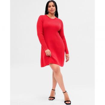 Vestido de punto con vuelo Gap
