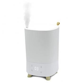 Humidificador Ultrasónico Air&Me Solnan Blanco 5,5 Litros Silencioso con Control Táctil