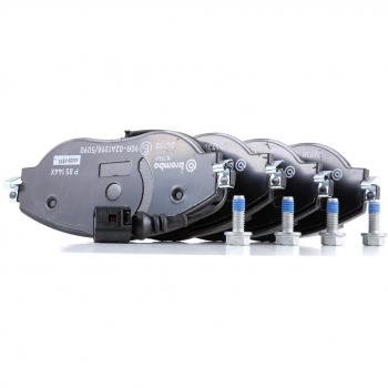 BREMBO Juego de 4 pastillas de freno para SEAT: Leon, Tarraco, Ateca & VOLKSWAGEN: Golf, Tiguan, Passat, Arteon, CC & SKODA: Octavia (Ref: