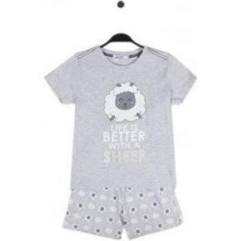 Pijama Admas manga corta Count Sheep para niño